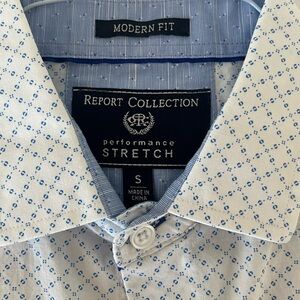 Men’s Dress Shirt Small Modern Fit